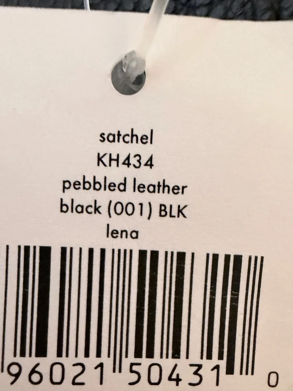 Kate Spade pebbled leather satchel